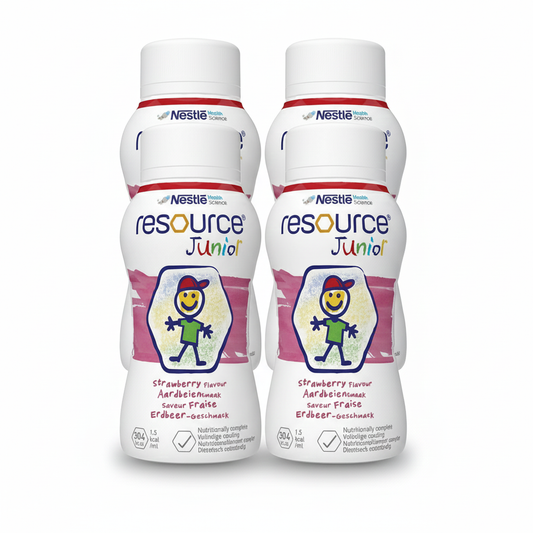 Nestle Resource Junior Strawberry Milkshake (4 x 200ml)
