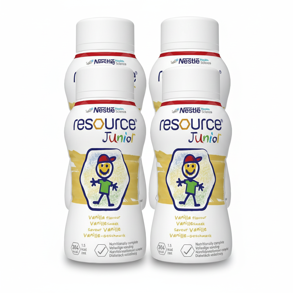 Nestle Resource Junior Vanilla Milkshake(4 x 200ml)