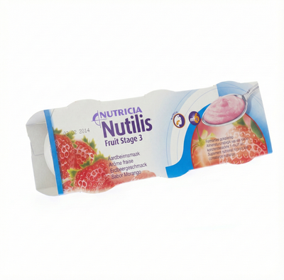 Nutilis Fruit Dessert Level 4 Strawberry (3 X 150G) (Stage 3)