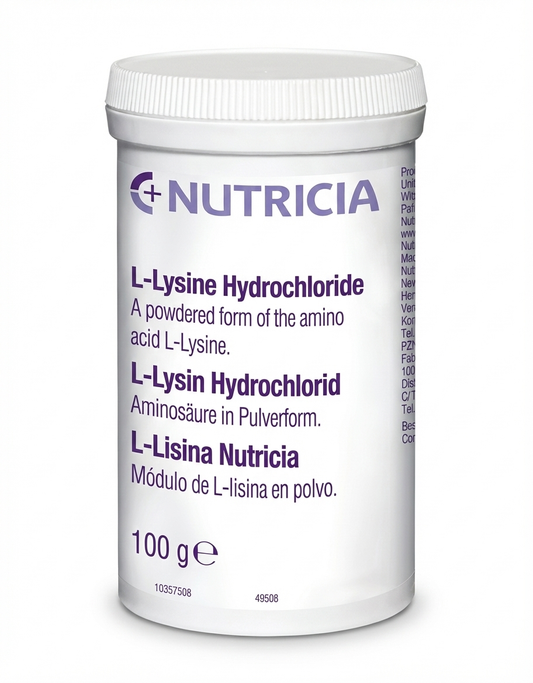 Nutricia L-Lysine Hydrochloride Powder 100g Tub