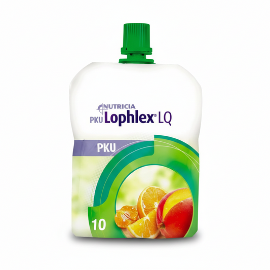 PKU Lophlex Lq10 Juicy Tropical (60x62.5ml Pouch)