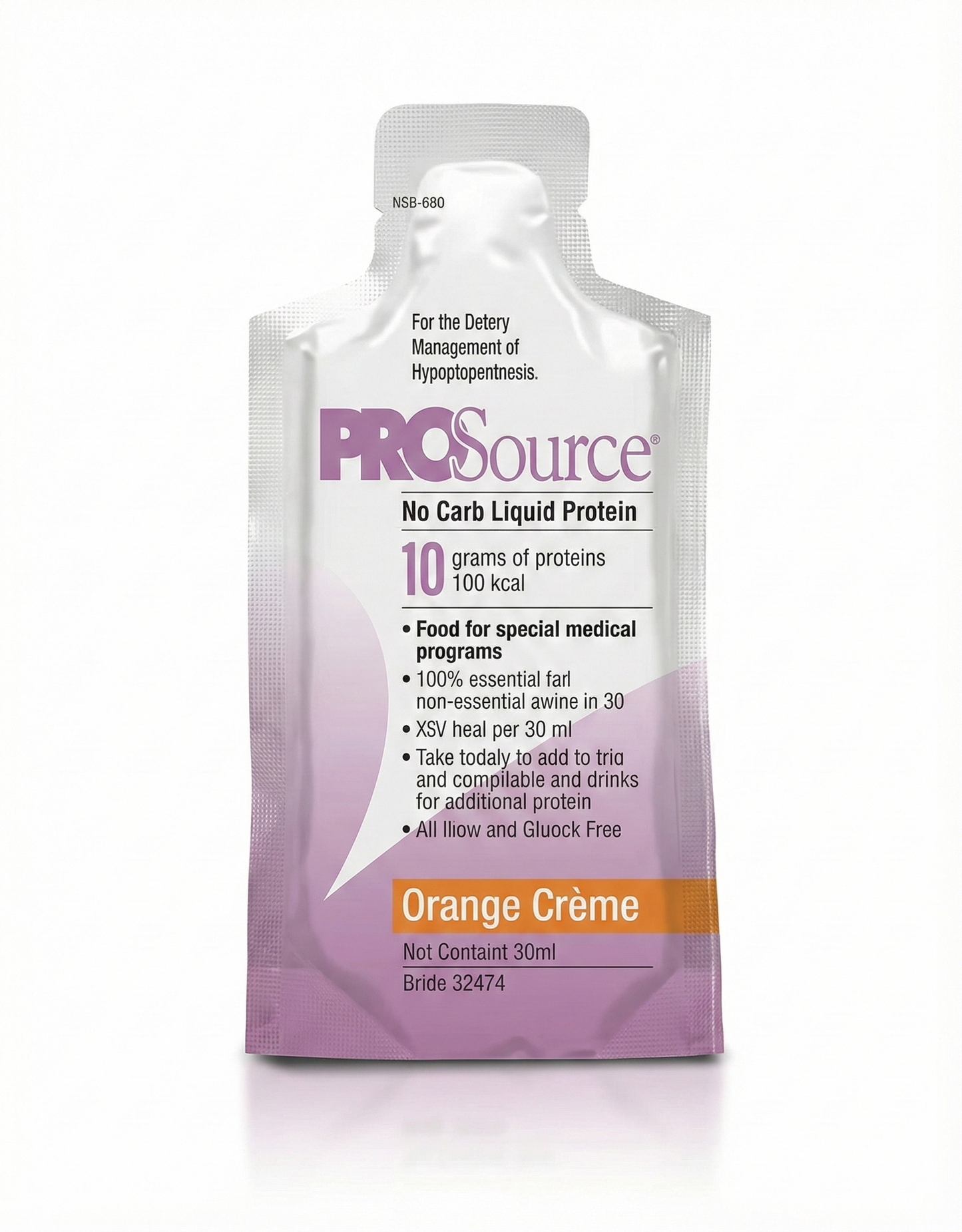 PROSOURCE Liquid Orange Pouches (100x30ml)