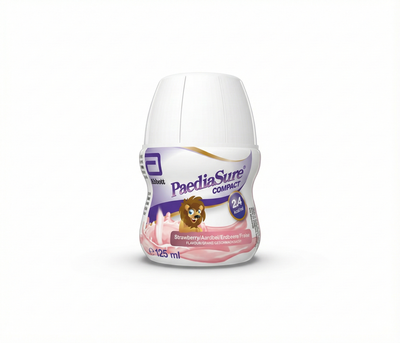 Paediasure Compact Strawberry Milkshake (4x125ml)