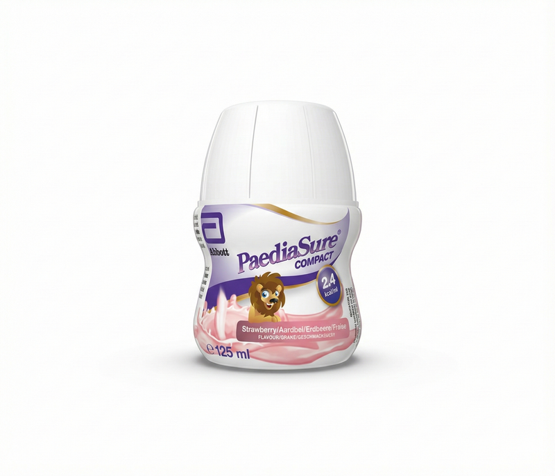 Paediasure Compact Strawberry Milkshake (4x125ml)