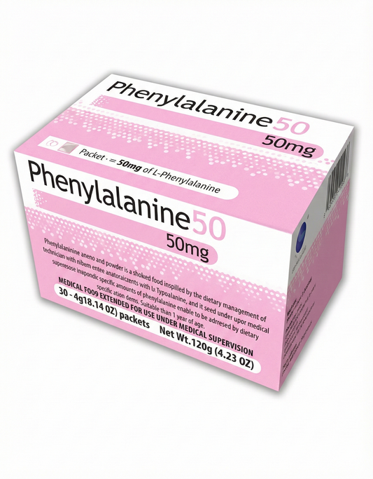 Phenylalanine Unflavored Powder 50mg (30x4g)
