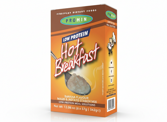 Promin Low Protein Banana Hot Breakfast (342g )