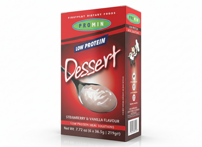 Promin Low Protein Dessert – Strawberry & Vanilla
