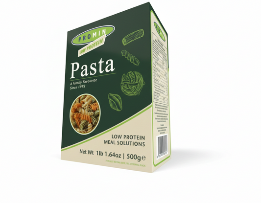 Promin Low Protein Pasta Tri-colour Alphabets (500g)