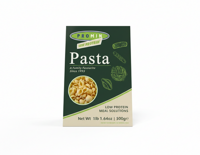 Promin Low Protein Pasta Tri-colour Shells (500g)