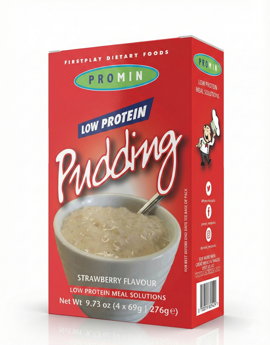 Promin Low Protein Rice Pudding – Strawberry