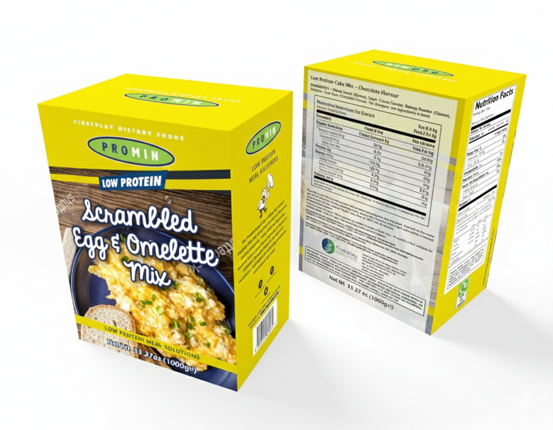 Promin Low Protein Scrambled Egg and Omelette Mix (500g)