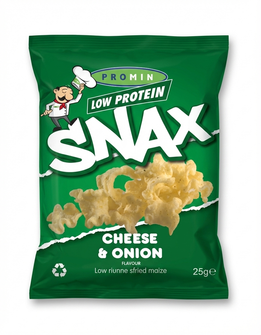 Promin Low Protein Snax – Cheese and Onion