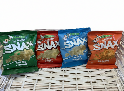 Promin Low Protein Snax (mixed 12 Packs)