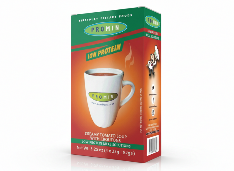 Promin Low Protein Soup – Creamy Tomato with Croutons
