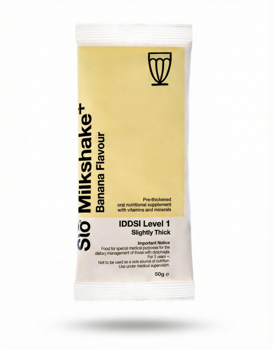 Slõ Milkshake+ Banana IDDSI level 1 (7 Sachets)