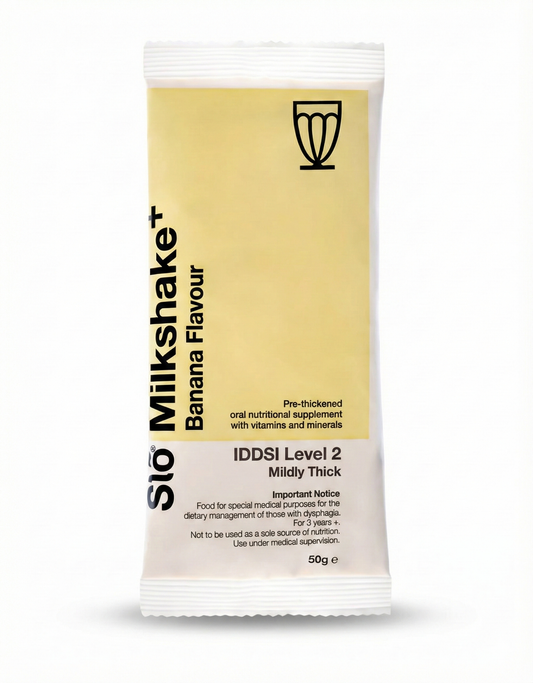 Slõ Milkshake+ Banana IDDSI level 2 (7 Sachets)