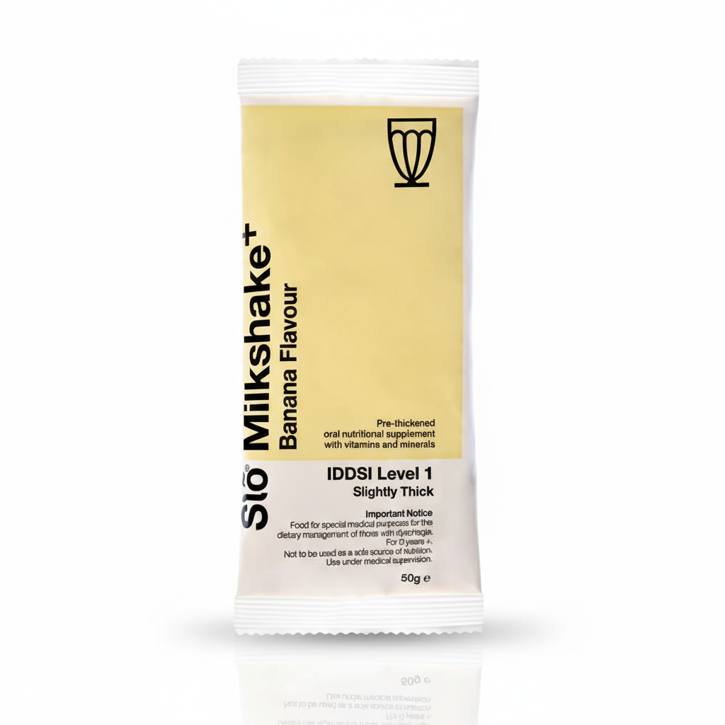 Slõ Milkshake+ Banana Iddsi Level 1 (7 Sachets)