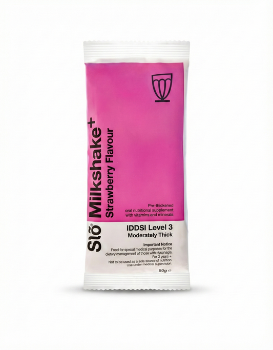 Slõ Milkshake+ Strawberry IDDSI level 3 (7 Sachets)
