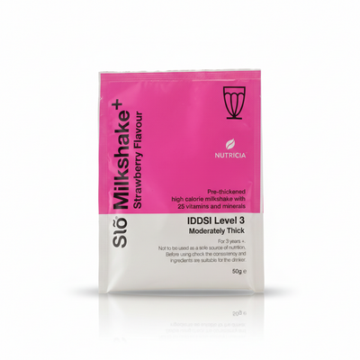 Slõ Milkshake+ Strawberry Iddsi Level 3 (7 Sachets)