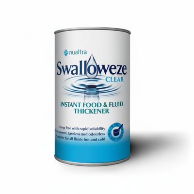 Swalloweze Clear Instant Food & Fluid Thickener Powder Nualtra (165G)