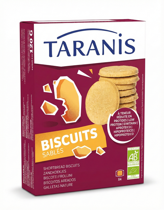 Taranis Low Protein Biscuits Shortbread Biscuits