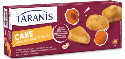 Taranis Low Protein Cake Bars Apricot (240g)