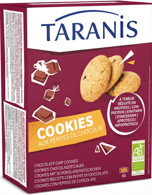 Taranis Low Protein Chocolate Chip Cookies