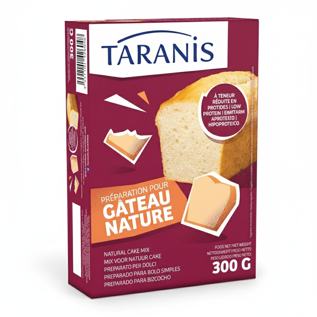 Taranis Low Protein Natural Cake Mix (300g)