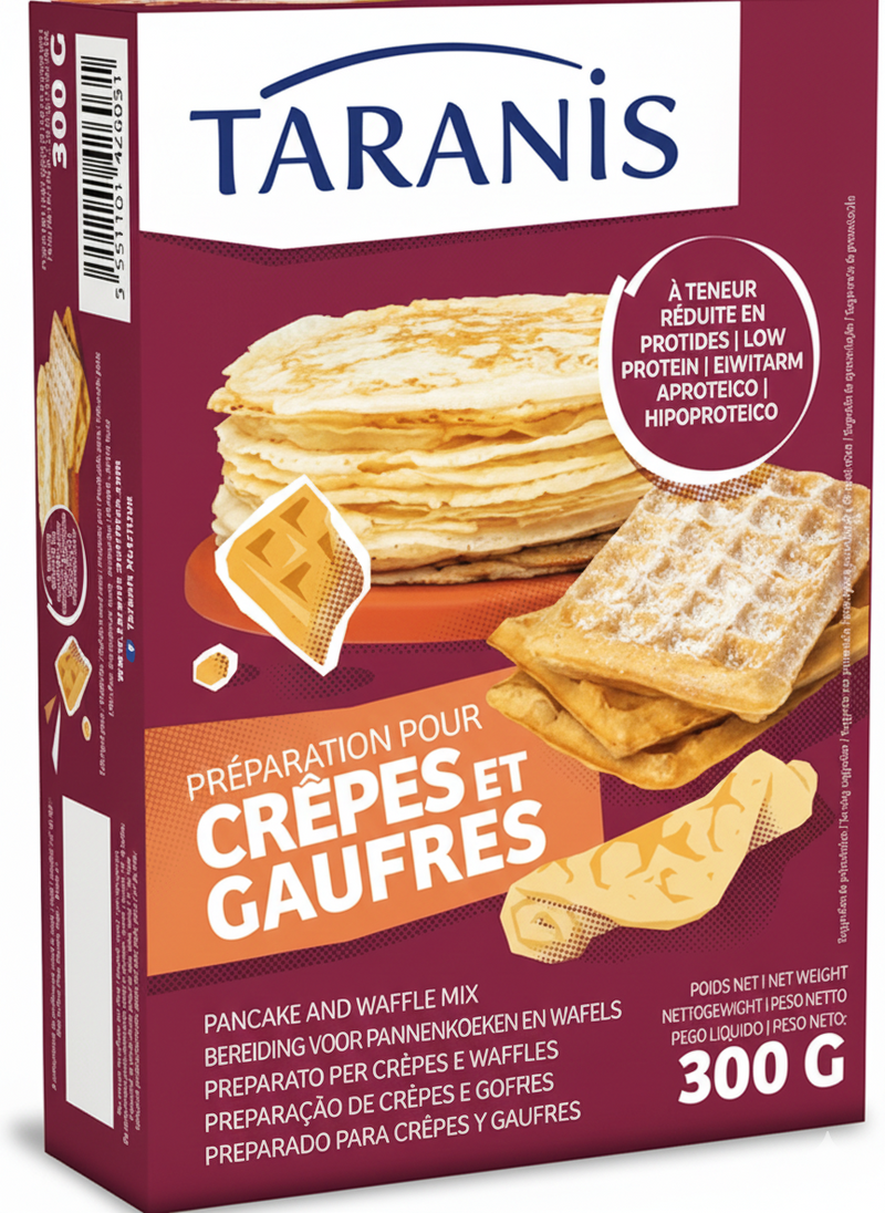 Taranis Low Protein Pancake & Waffle Mix
