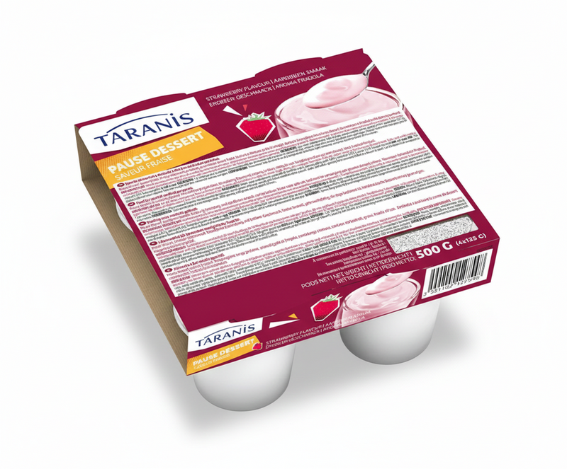Taranis Low Protein Pause Dessert Strawberry (500g)