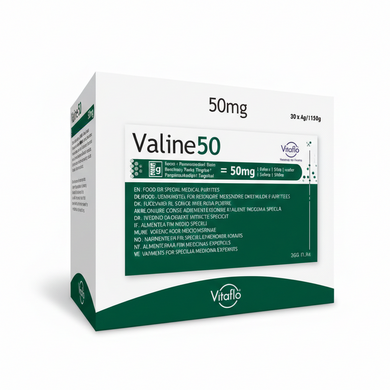 Valine Unflavored Powder 50mg / 1000mg (30x4g)