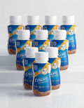 Multiple bottles of Ensure Nutravigor on a white background