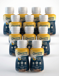 Multiple bottles of Glucerna Control on a white background