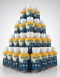 Stack of Glucerna Control bottles on a white background