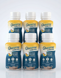 Six Glucerna Control bottles on a white background