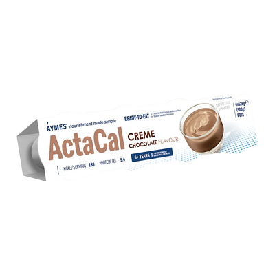 Aymes Actacal Creme Chocolate (4x125g)