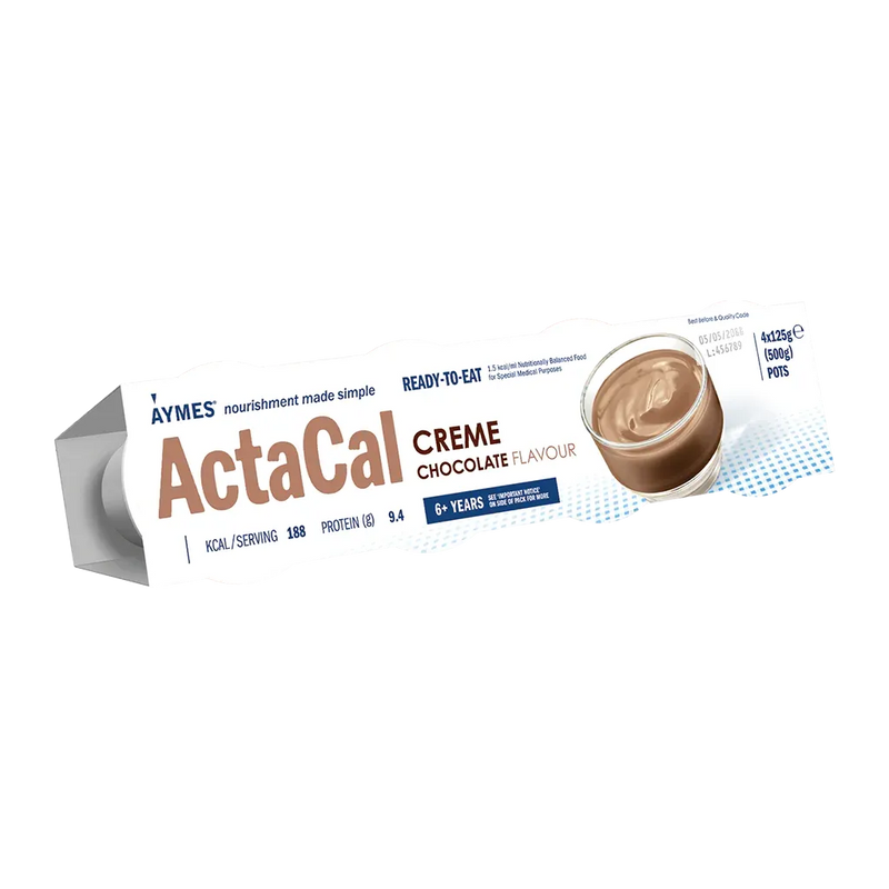 Aymes Actacal Creme Chocolate (4x125g)