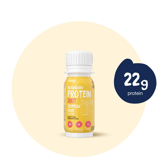 Aymes Actagain Protein Shot Tropical Fruit (15x60ml)