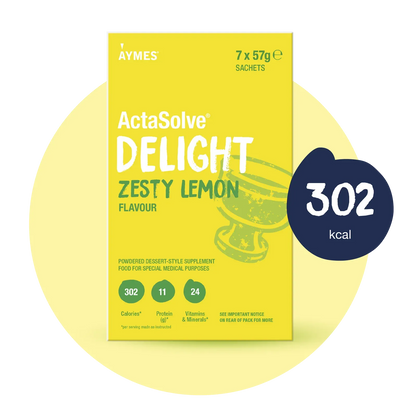 Aymes Actasolve Delight Zesty Lemon (7x57g)