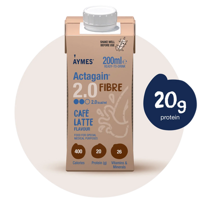 Actagain 2.0 Fibre Café Latte (200ml)