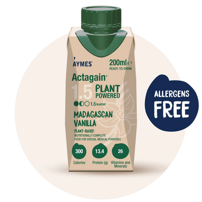 Actagain 1.5 Plant Powered Madagascan Vanilla (200ml)