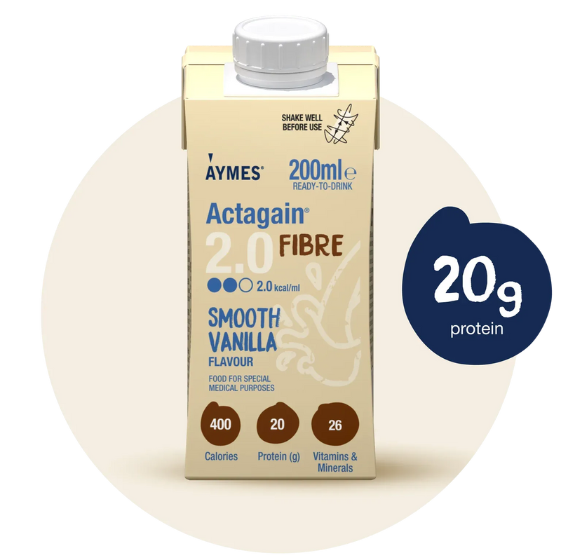 Actagain 2.0 Fibre Smooth Vanilla (200ml)