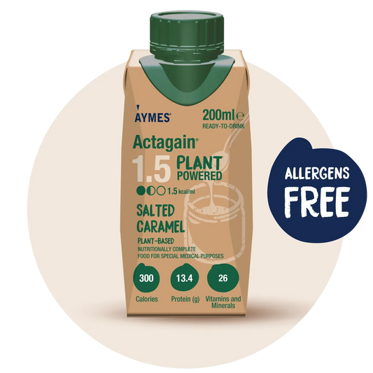 Actagain 1.5 Plant Powered Salted Caramel (200ml)