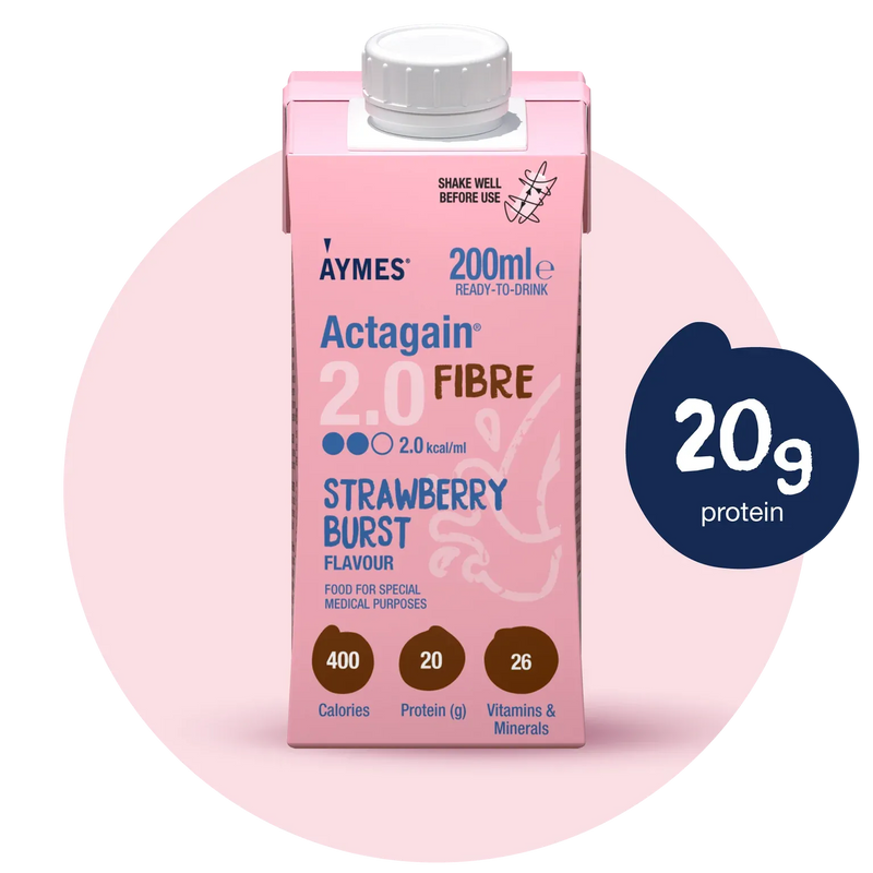 Actagain 2.0 Fibre Strawberry Burst (200ml)