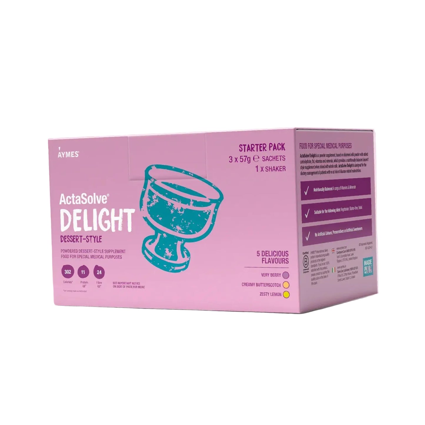 Aymes Actasolve Delight Starter Pack (3x57g)