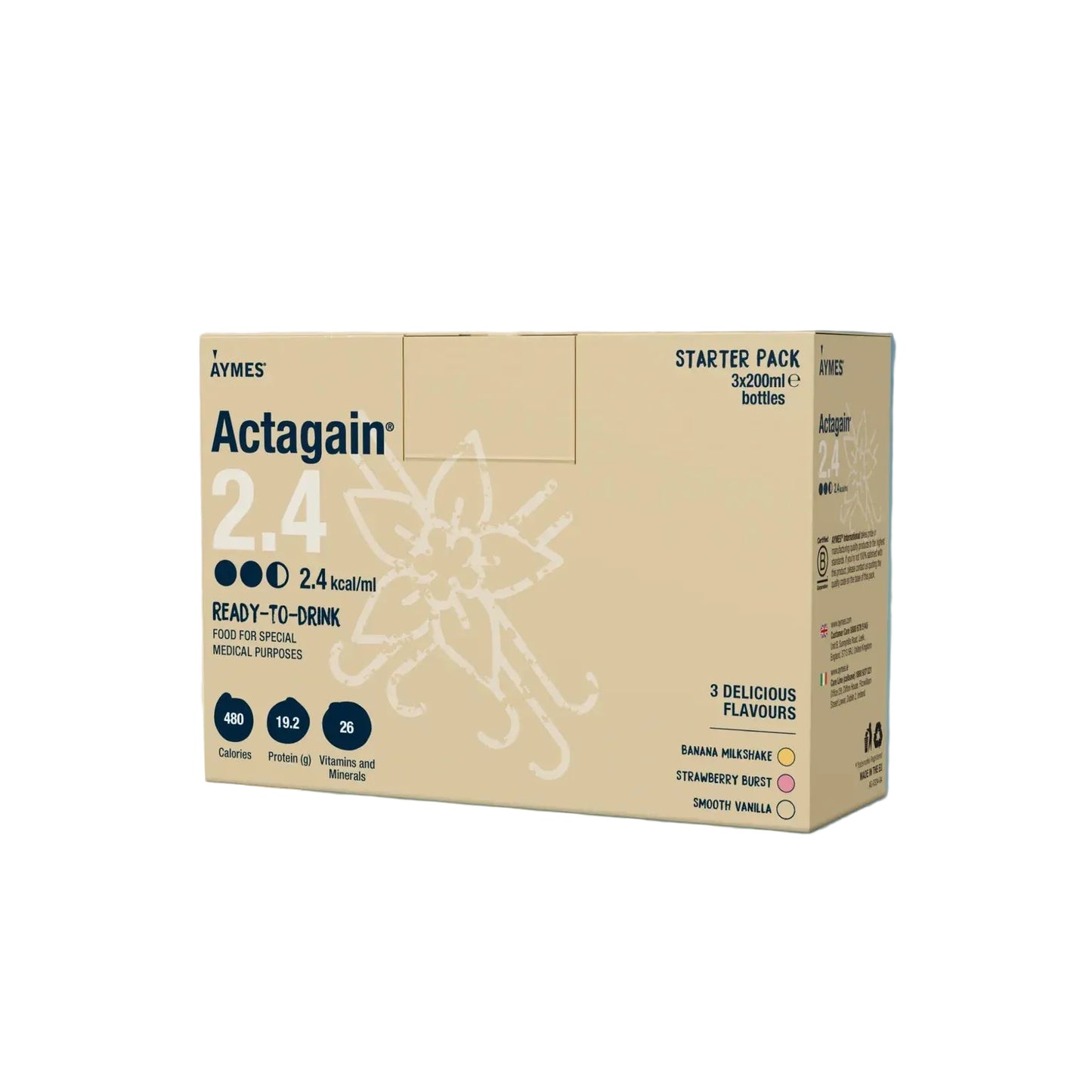 Actagain 2.4 Starter Pack (3x200)