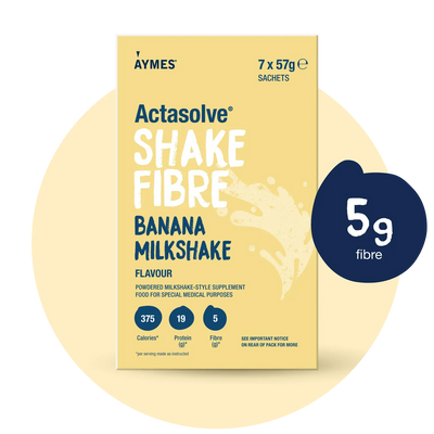 Actasolve Shake Fibre Simply Banana (7x57g)
