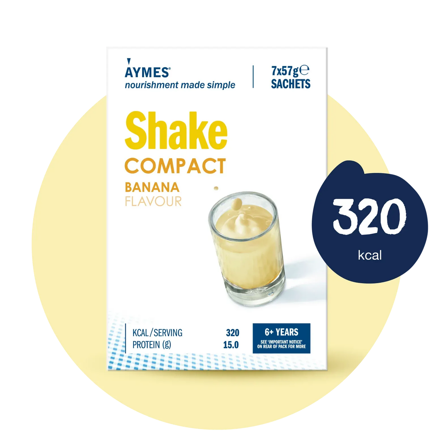 Aymes Shake Compact Banana (7x57g)