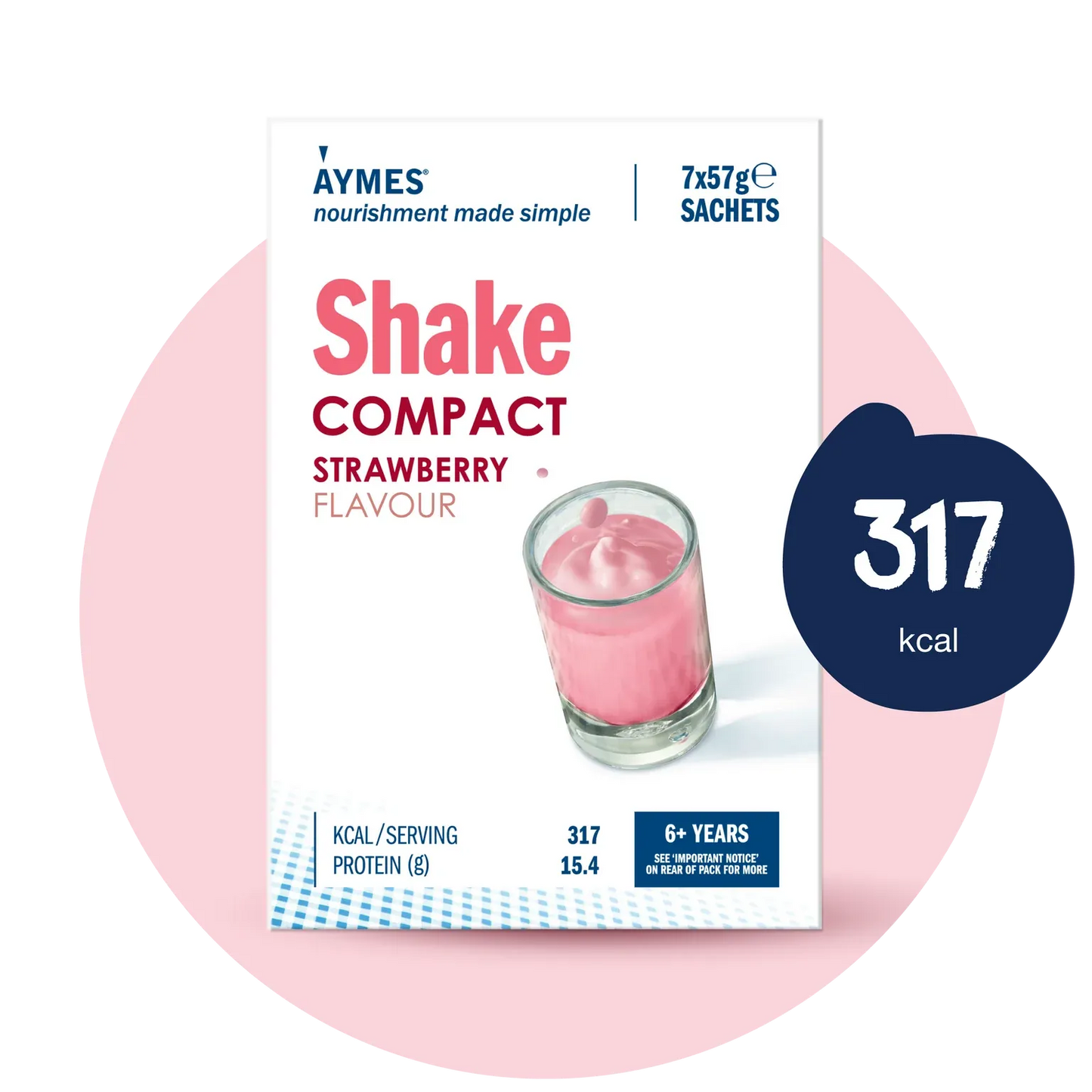 Aymes Shake Compact Strawberry (7x57g)