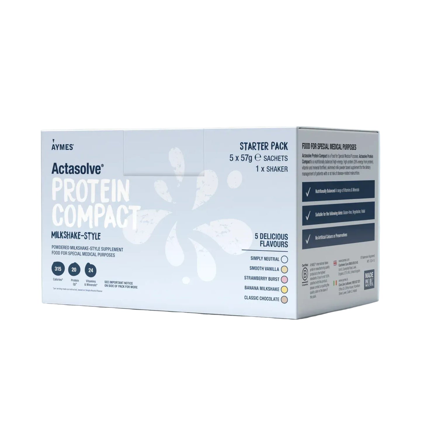 Actasolve Protein Compact Starter Pack (5x57g)